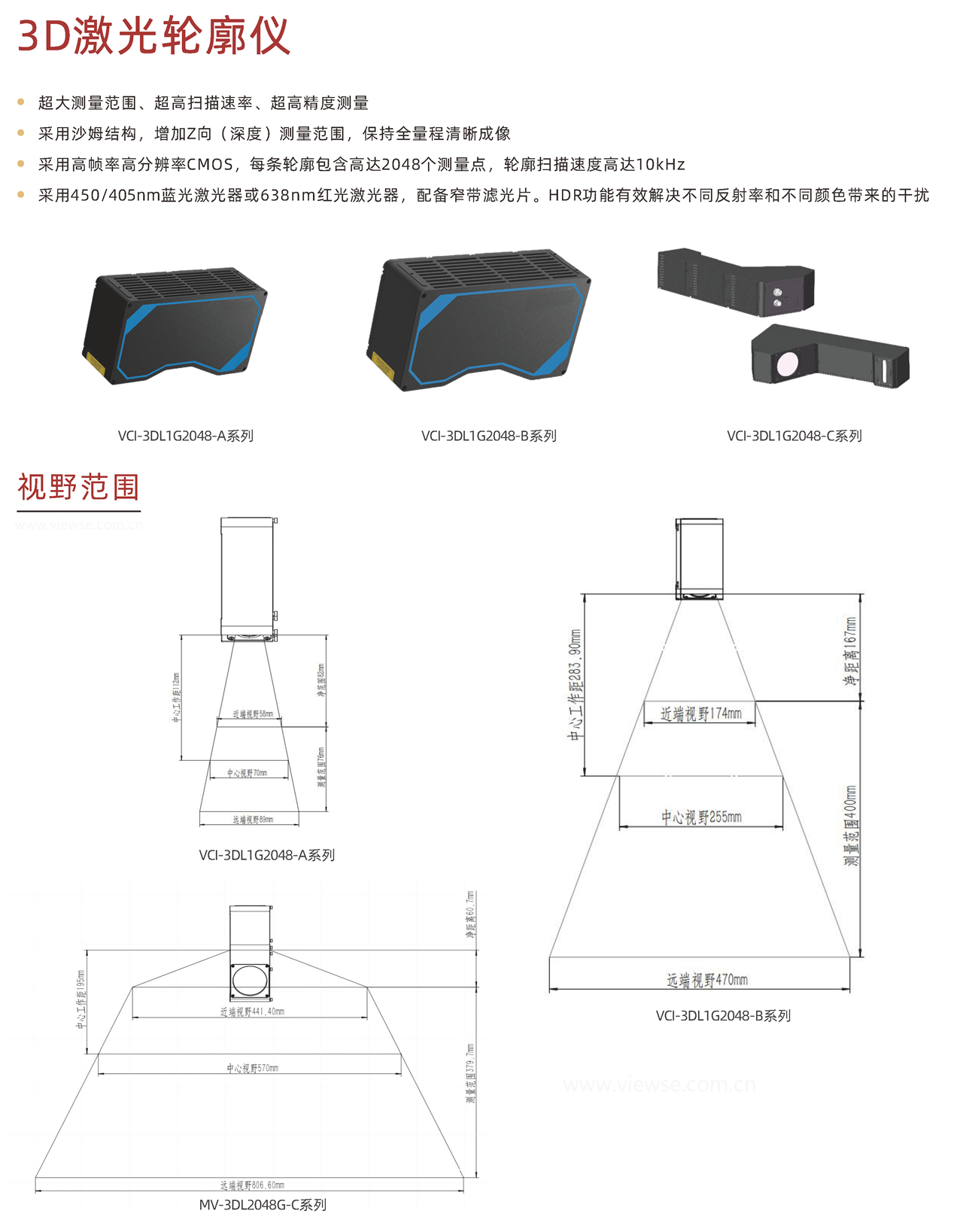 3D激光轮廓仪