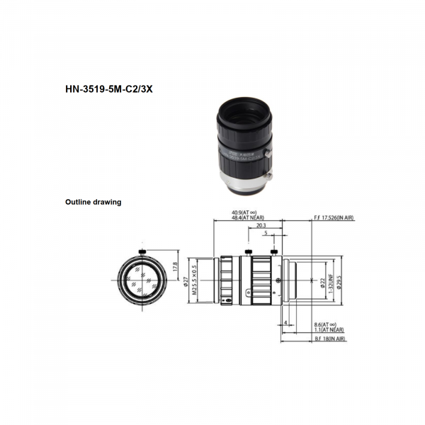 DAHENG Anti-Shock/Vibration Machine-Vision Lens - Image 2