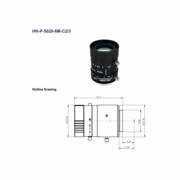 DAHENG Ultra-Low Distortion Machine-Vision Lens - Image 2