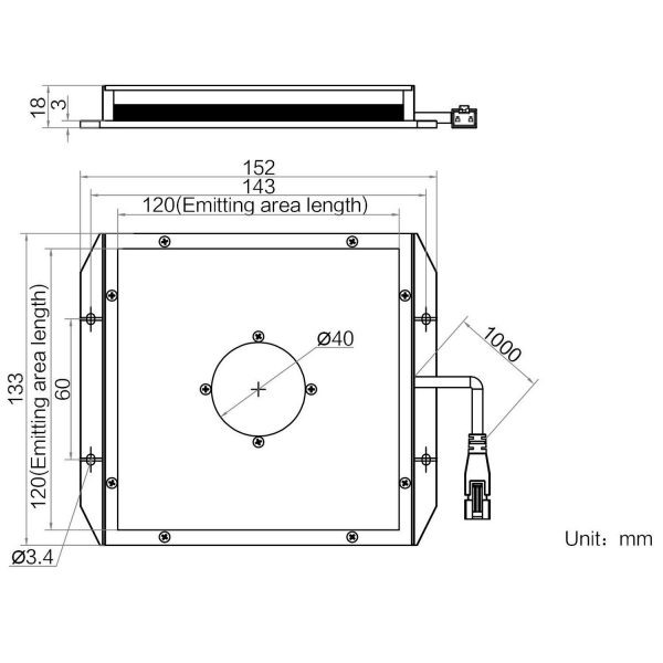 HIKROBOT Light Source, Flat Type - Image 2