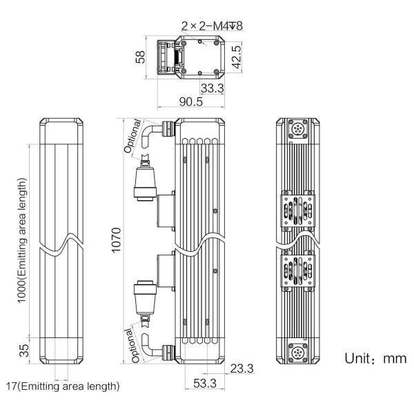 HIKROBOT Light Source, Line Type - Image 2