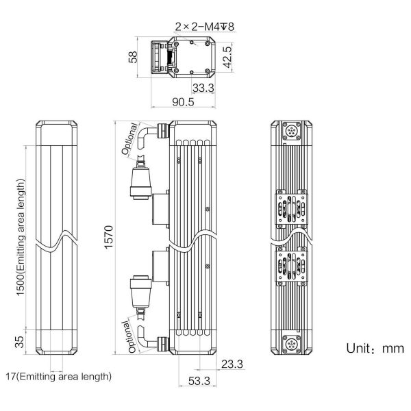 HIKROBOT Light Source, Line Type - Image 2