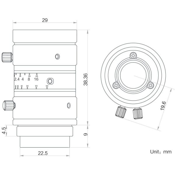 HIKROBOT Lens, FA Series, HF - Image 2