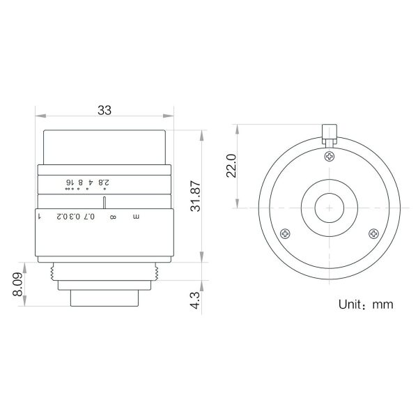 HIKROBOT Lens, FA Series, HF - Image 2