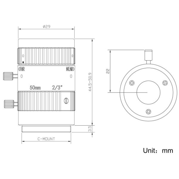 HIKROBOT Lens, FA Series, MF - Image 2